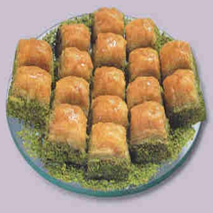 1 Kg Taze Şerbetli Fıstıklı Baklava Kıbrıs pasta