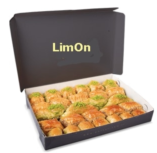 1000 Gr ( 1 Kg ) Karışık cevizli ve fıstıklı Baklava Kıbrıs pasta