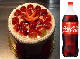 4-6 Kişilik Çilekli Pasta Avantajlı Kıbrıs pasta