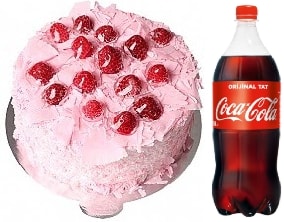 4-6 Kişilik Frambuazlı Pasta Lezzet Kıbrıs pasta