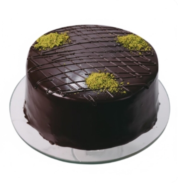 4 ile 6 kişilik çikolatalı yaş pasta Kıbrıs pasta