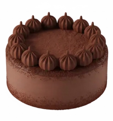 4 ile 6 kişilik çikolatalı yaş pasta Kıbrıs pasta