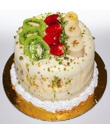 4 ile 6 kişilik meyveli yaş pasta Kıbrıs pasta