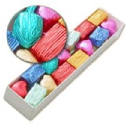 500 Gr Altın Yaldız Çikolata Kıbrıs pasta