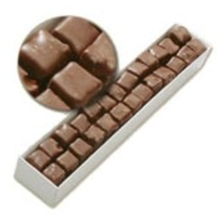 500 Gr Çikolatalı Lokum Çeşitleri Kıbrıs pasta