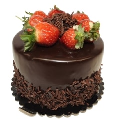 Doğum Gününe Özel Çikolatalı Mini Yaş Pasta Kıbrıs pasta