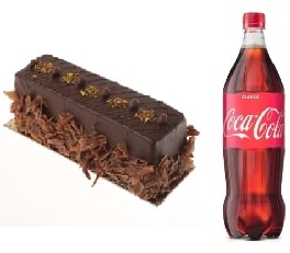 Kaliteli Çikolata İçeren 4-6 Kişilik Baton Pasta Kıbrıs pasta