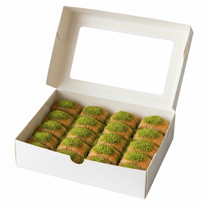 Kampanya 1000 Gr Fıstıklı Çıtır Çıtır Baklava Kıbrıs pasta