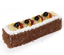 Kutlama İçin İdeal 4-6 Kişilik Karışık Meyveli Baton Kıbrıs pasta