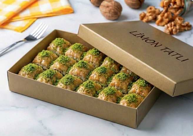 Şerbet Dengeli 1000 Gr Baklava Kıbrıs pasta